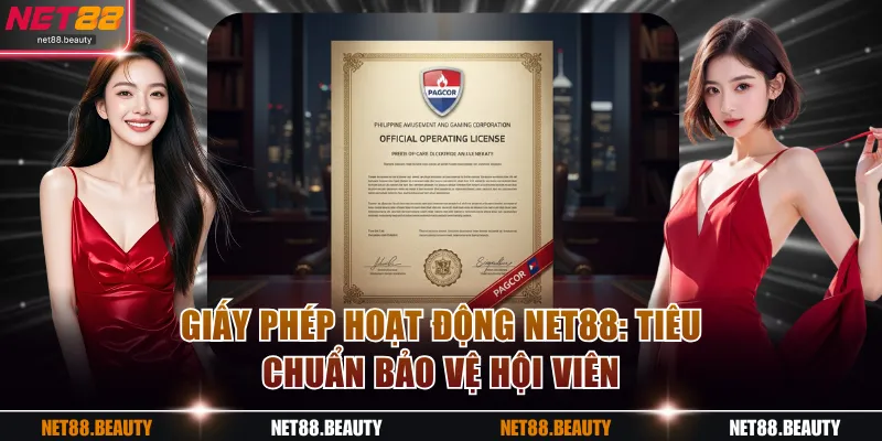 Giấy phép hoạt động NET88